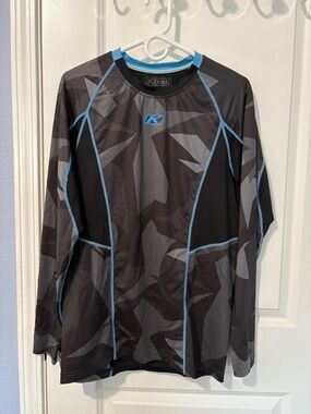 KLIM Aggressor Cool -1.0 Long Sleeve Base Layer Shirt Size Medium